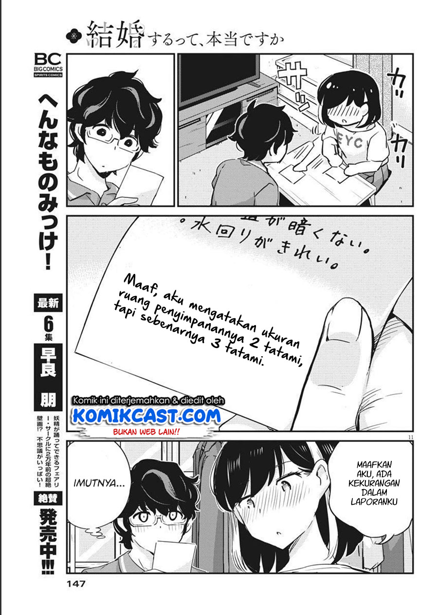 Kekkon Surutte, Hontou Desu ka? Chapter 59 Gambar 12